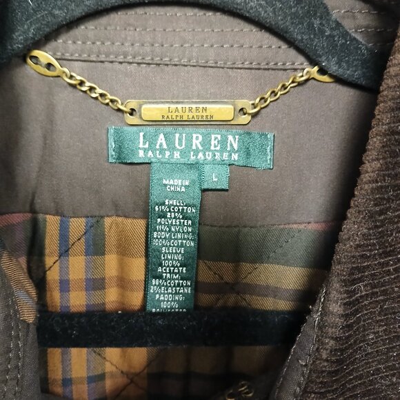 Lauren Ralph Lauren Women's Size Large Button-Down Jacket - Picture 2 of 16